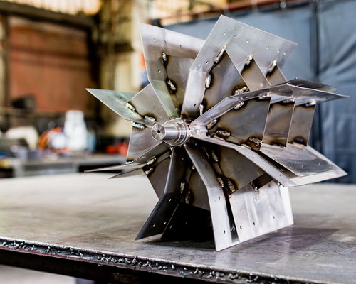 Stern für Zellradschleuse